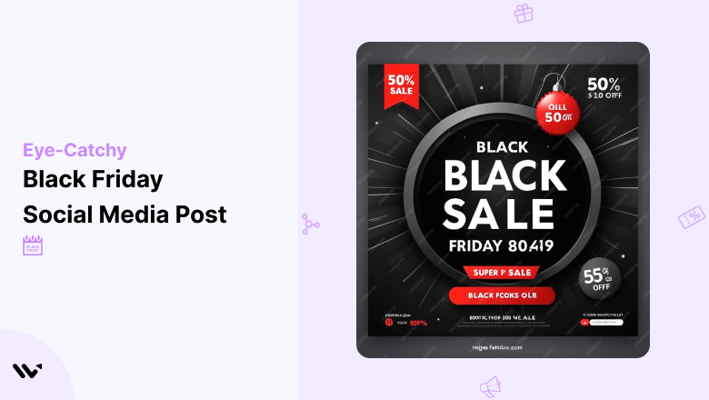 Black Friday  Social Media Posts